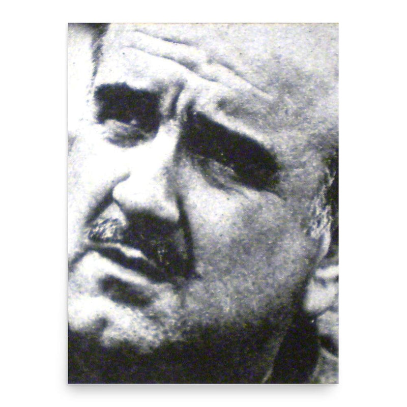 Fernando Ayala poster print, in size 18x24 inches.