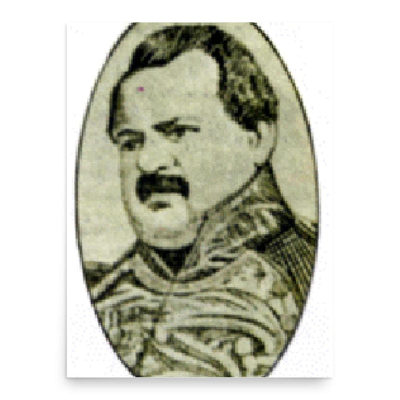 Fernando Baquedano poster print, in size 18x24 inches.