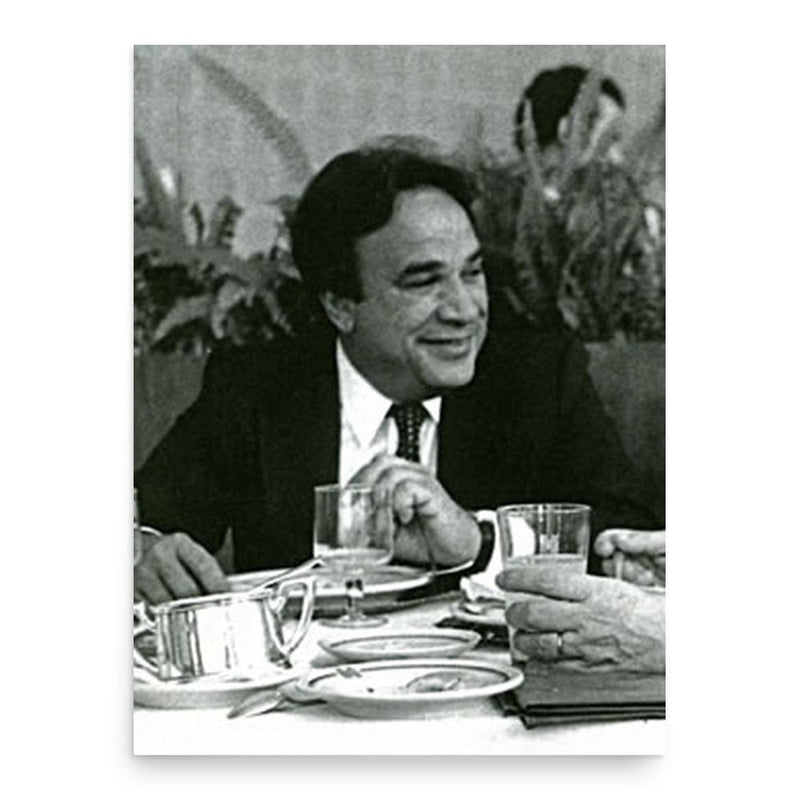 Fernando Lyra poster print, in size 18x24 inches.