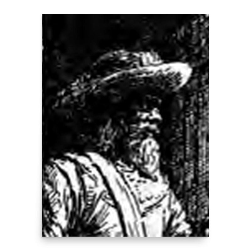 Fernando Rivera y Moncada poster print, in size 18x24 inches.