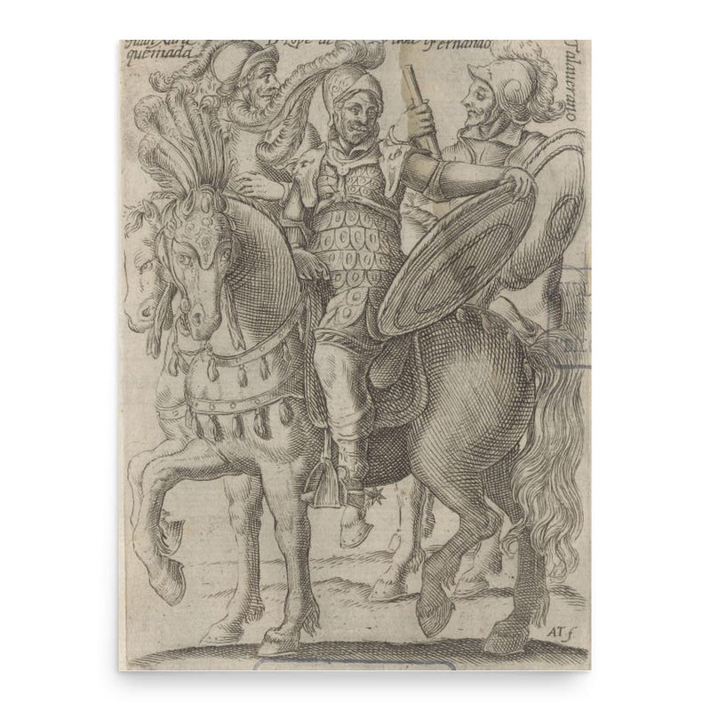 Fernando Talaverano Gallegos poster print, in size 18x24 inches.