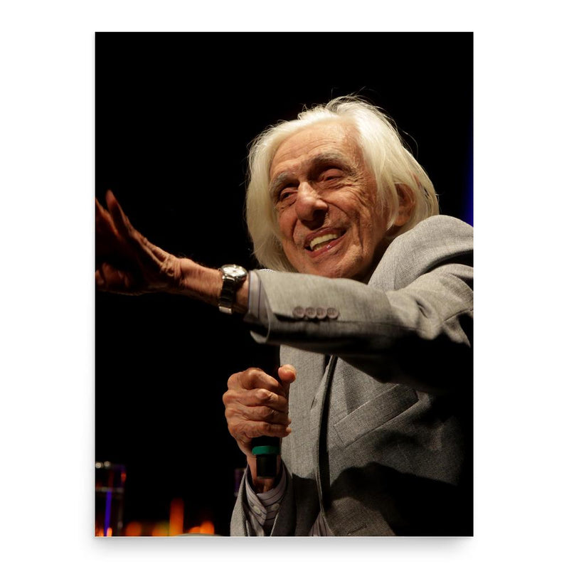 Ferreira Gullar poster print, in size 18x24 inches.