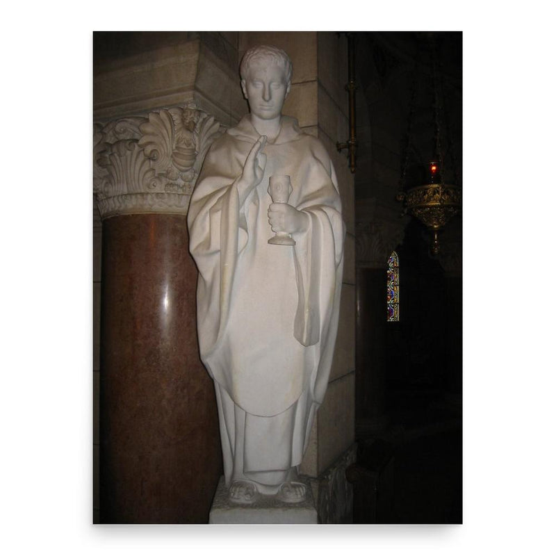 Ferreolus and Ferrutio poster print, in size 18x24 inches.