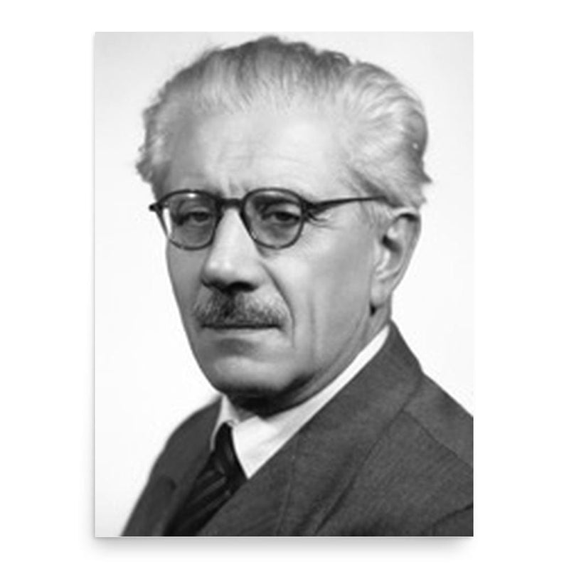 Ferruccio Parri poster print, in size 18x24 inches.