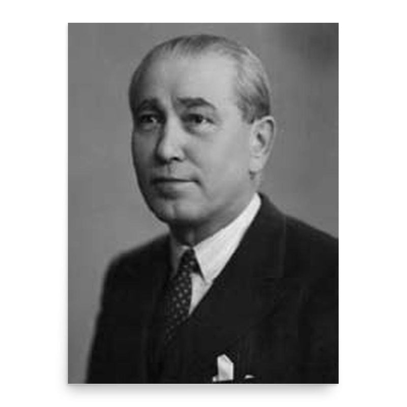 Fethi Okyar poster print, in size 18x24 inches.