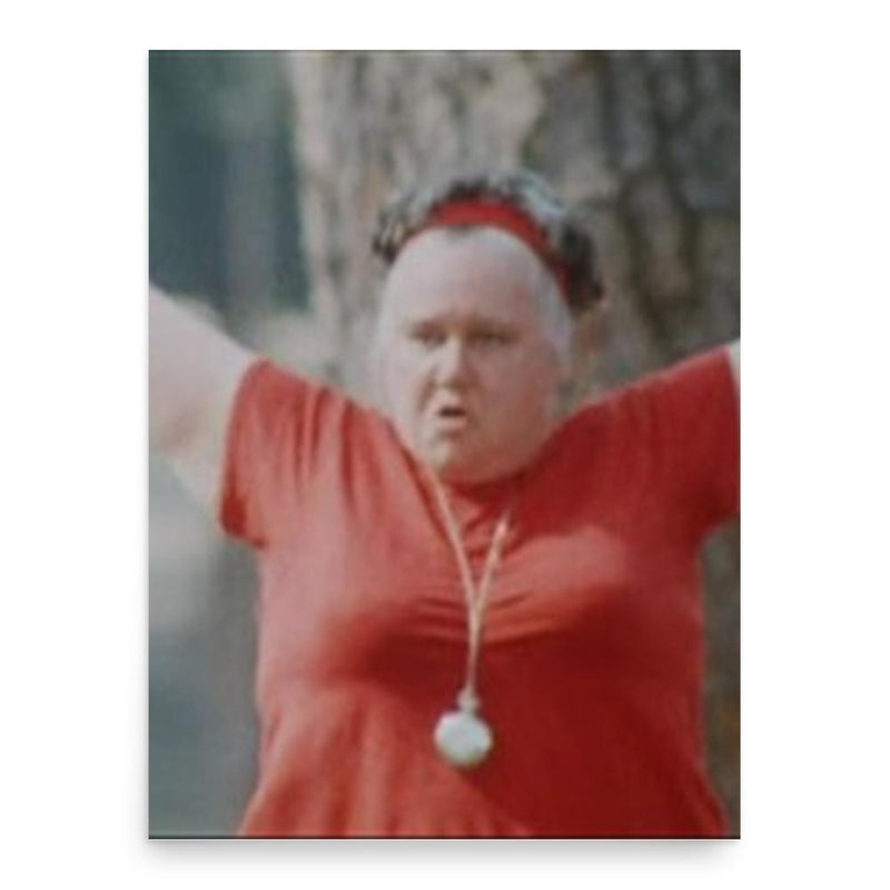 Fiammetta Baralla poster print, in size 18x24 inches.