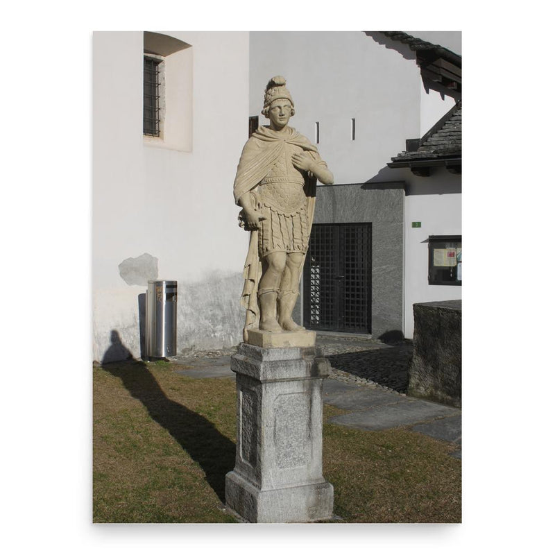 Fidelis of Como poster print, in size 18x24 inches.