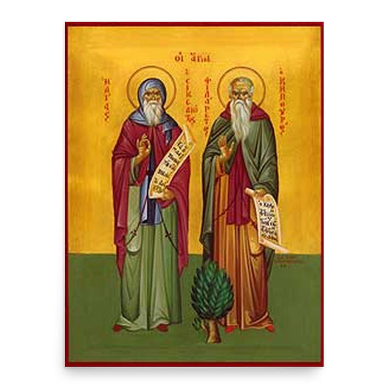 Filarete of Calabria poster print, in size 18x24 inches.