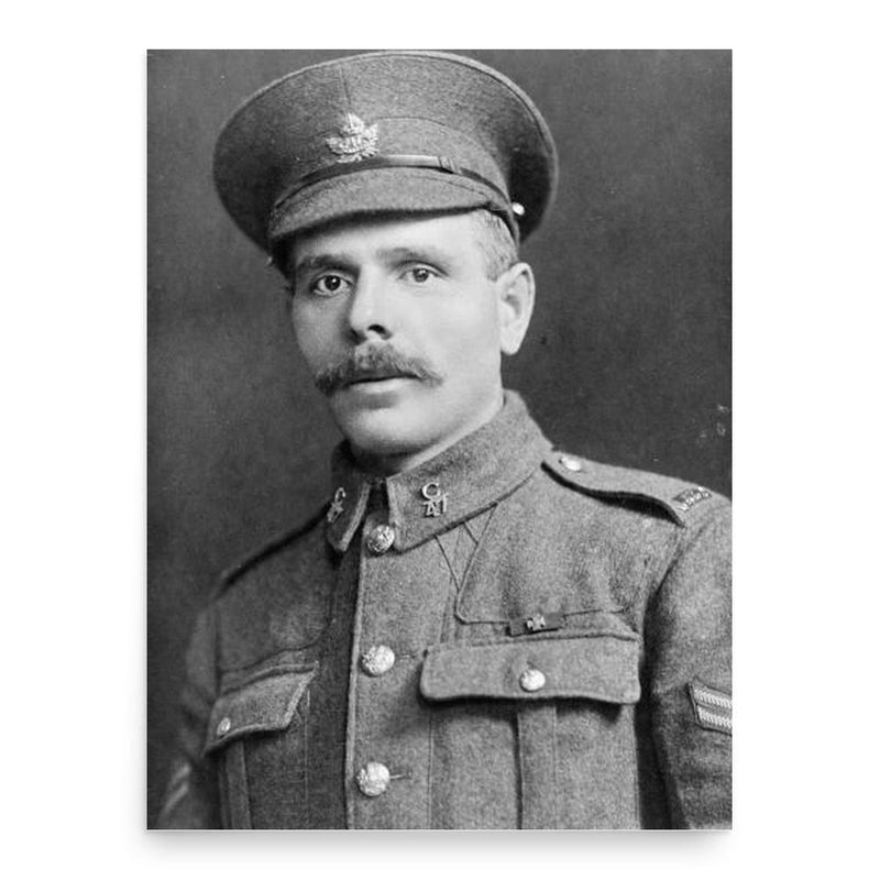 Filip Konowal poster print, in size 18x24 inches.