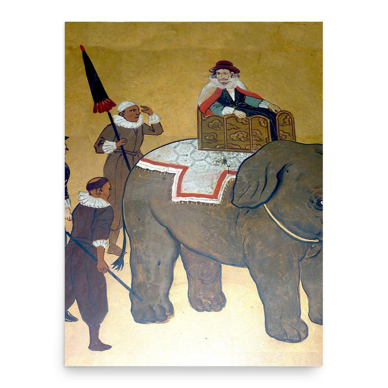 Filipe de Brito e Nicote poster print, in size 18x24 inches.