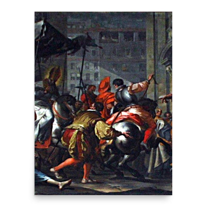 Filippo Abbiati poster print, in size 18x24 inches.