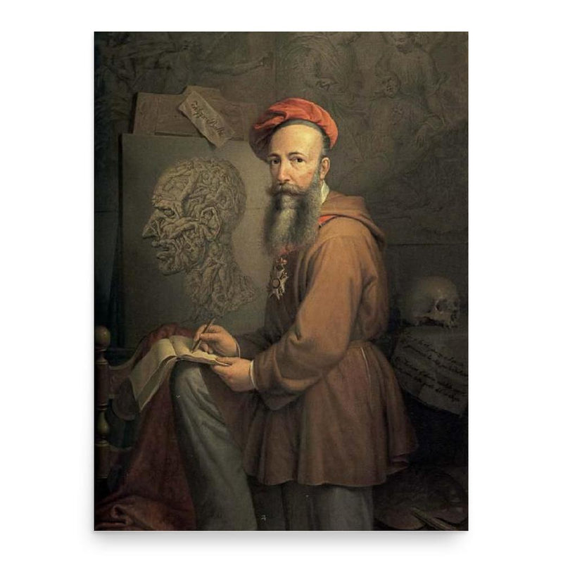 Filippo Balbi poster print, in size 18x24 inches.