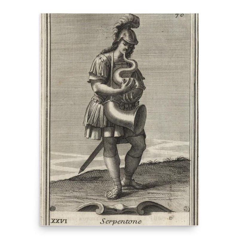 Filippo Bonanni poster print, in size 18x24 inches.