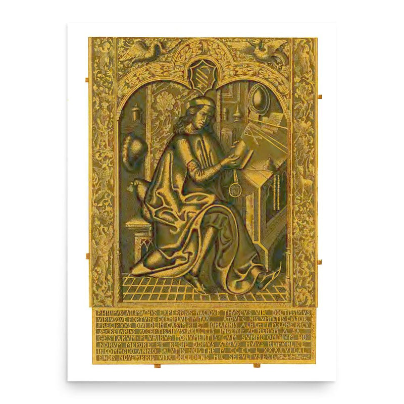 Filippo Buonaccorsi poster print, in size 18x24 inches.