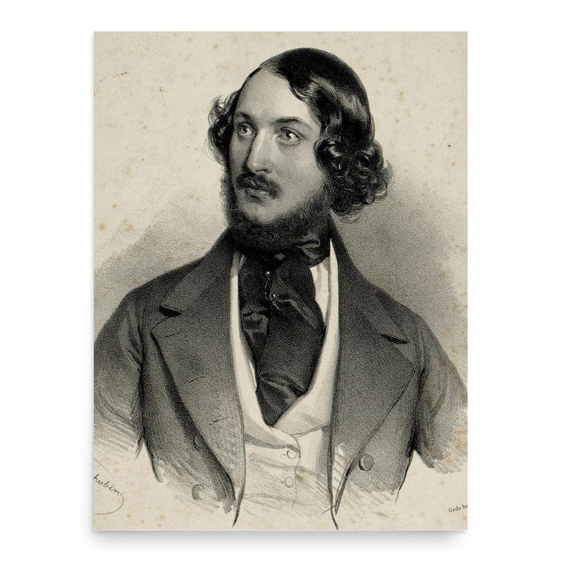 Filippo Coletti poster print, in size 18x24 inches.