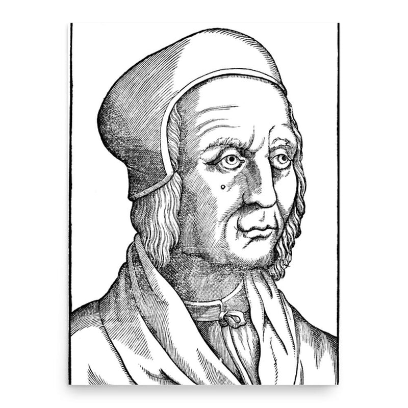 Filippo Decio poster print, in size 18x24 inches.