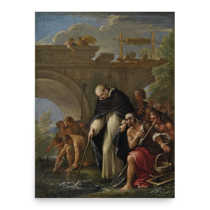 Filippo Lauri poster print, in size 18x24 inches.