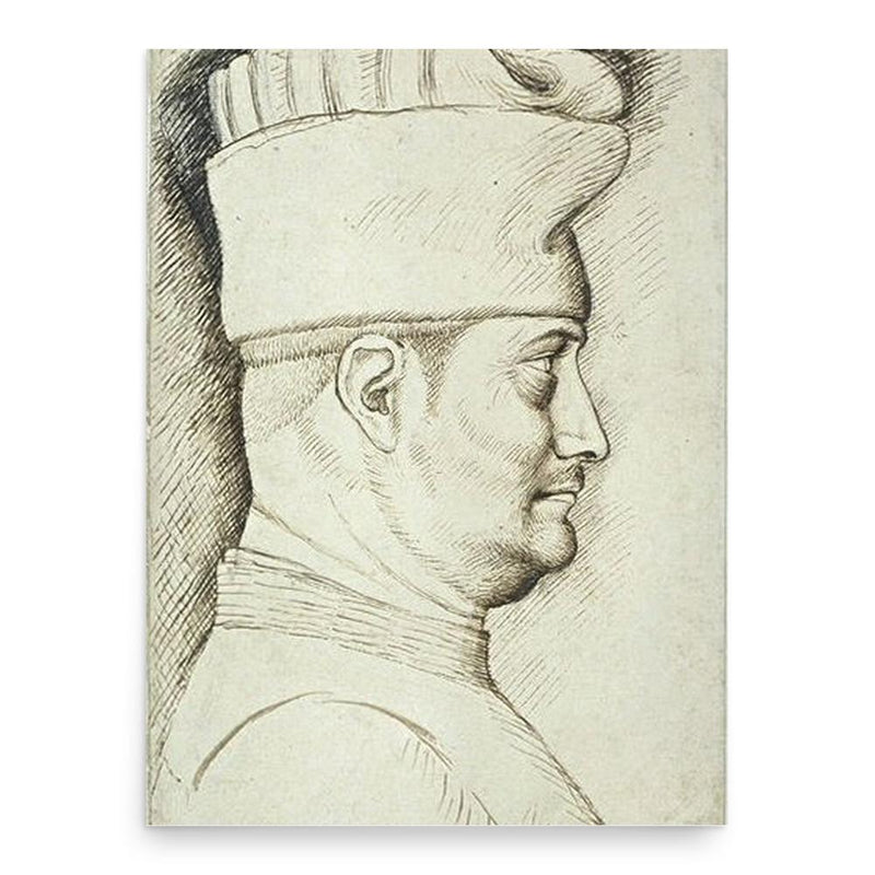 Filippo Maria Visconti poster print, in size 18x24 inches.