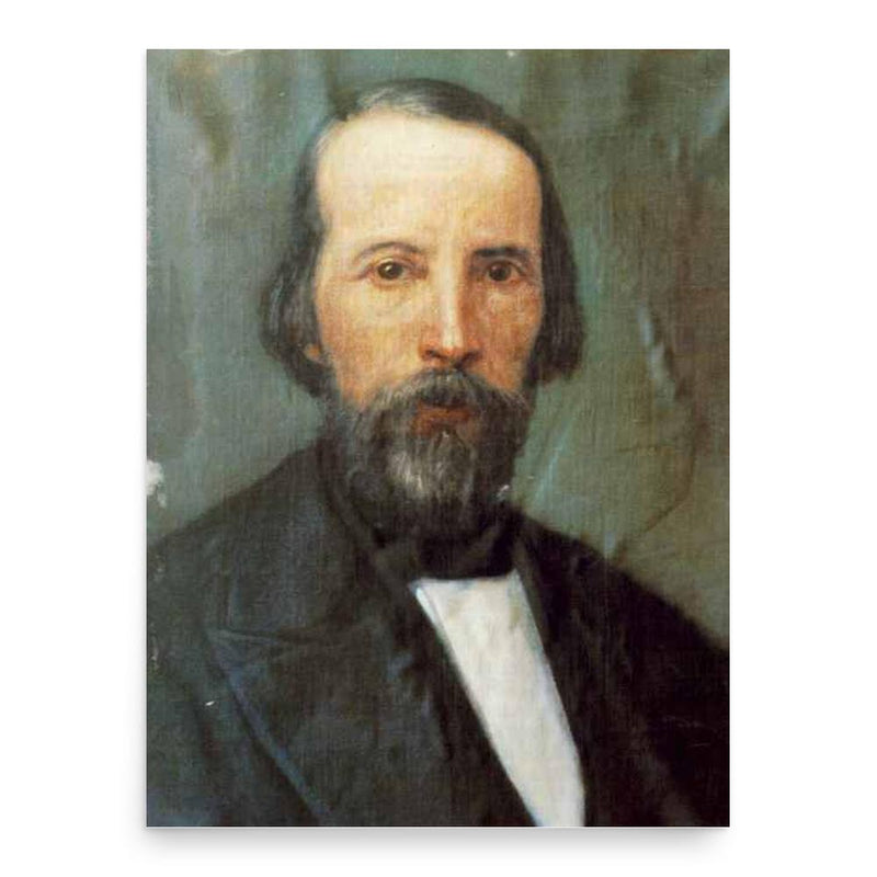 Filippo Parlatore poster print, in size 18x24 inches.