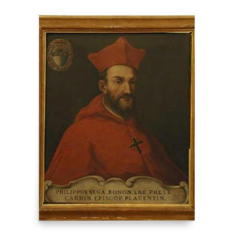 Filippo Sega poster print, in size 18x24 inches.