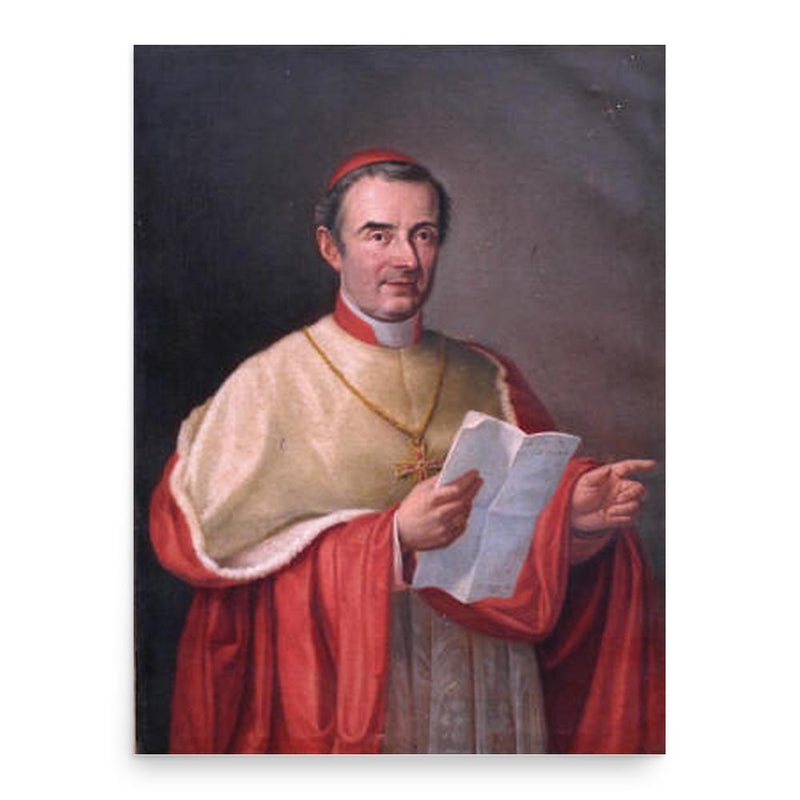 Filippo de Angelis poster print, in size 18x24 inches.