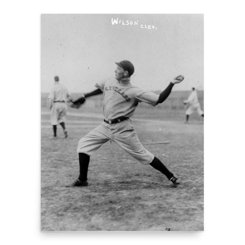 Fin Wilson poster print, in size 18x24 inches.