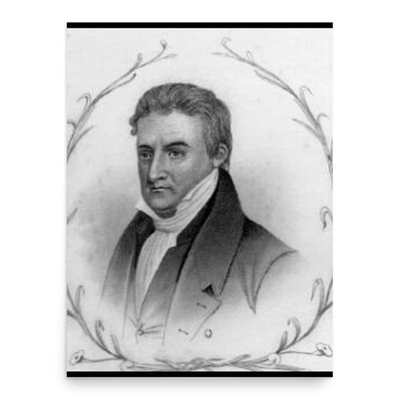 Finis Ewing poster print, in size 18x24 inches.