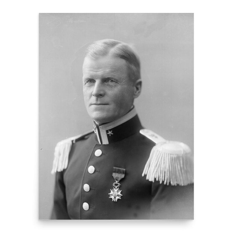 Finn Qvale poster print, in size 18x24 inches.