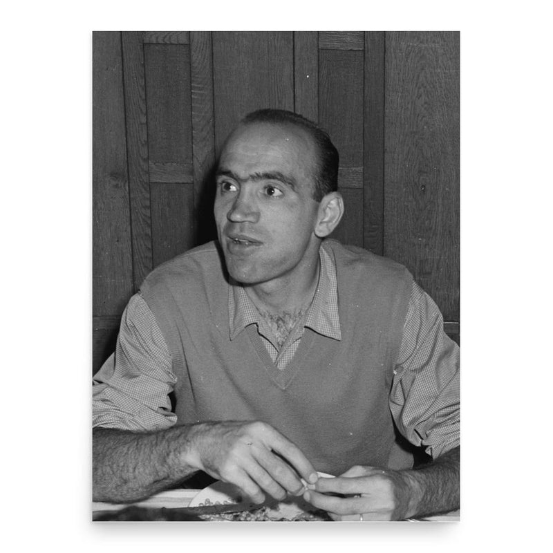 Fiorenzo Magni poster print, in size 18x24 inches.