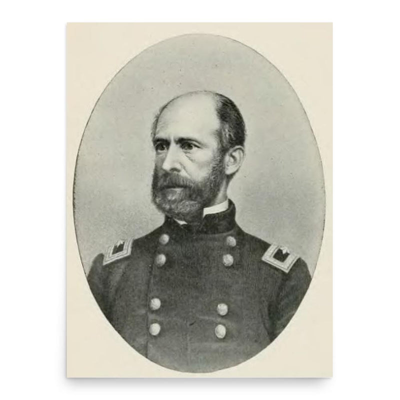 Fitz Henry Warren poster print, in size 18x24 inches.