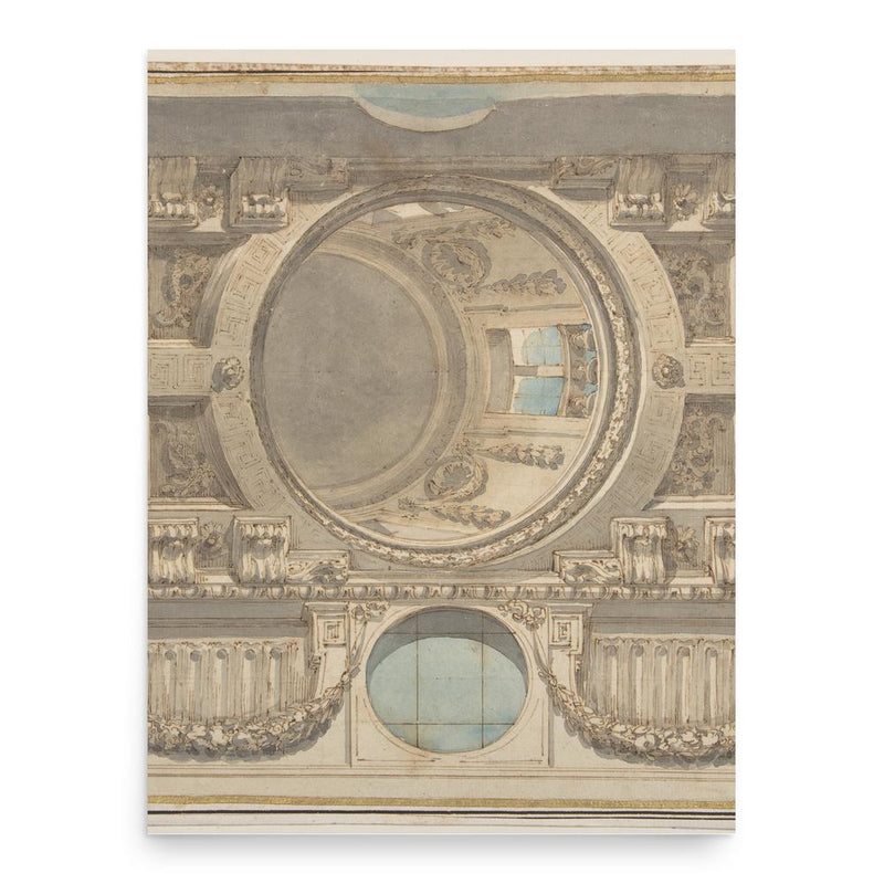 Flaminio Innocenzo Minozzi poster print, in size 18x24 inches.