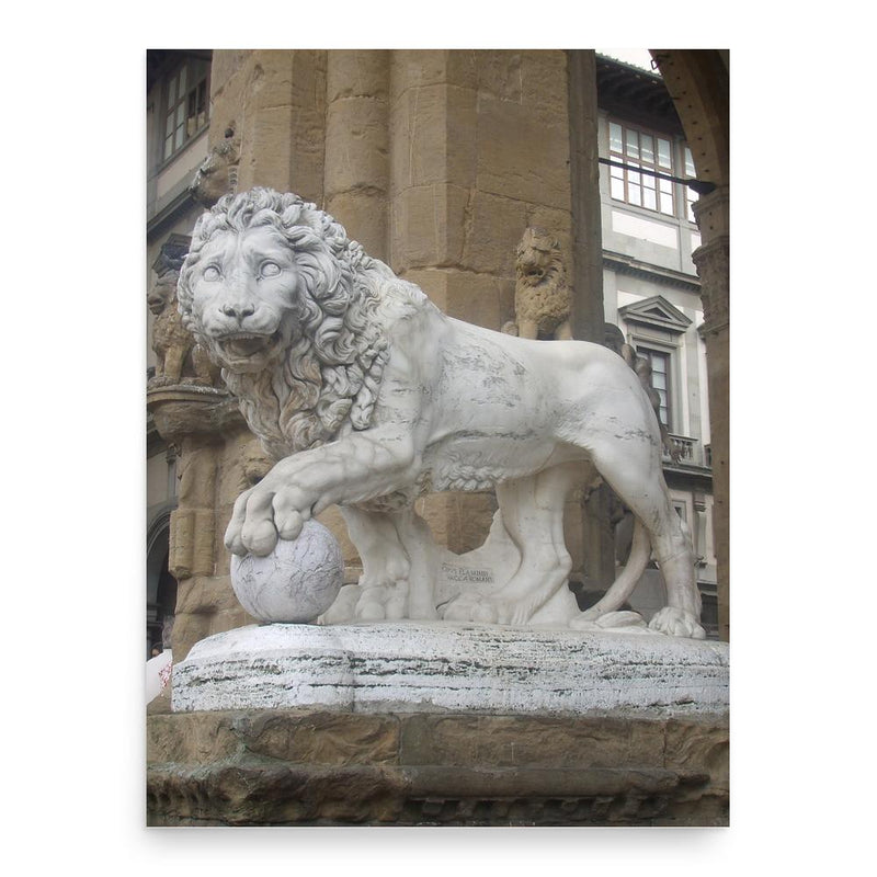 Flaminio Vacca poster print, in size 18x24 inches.