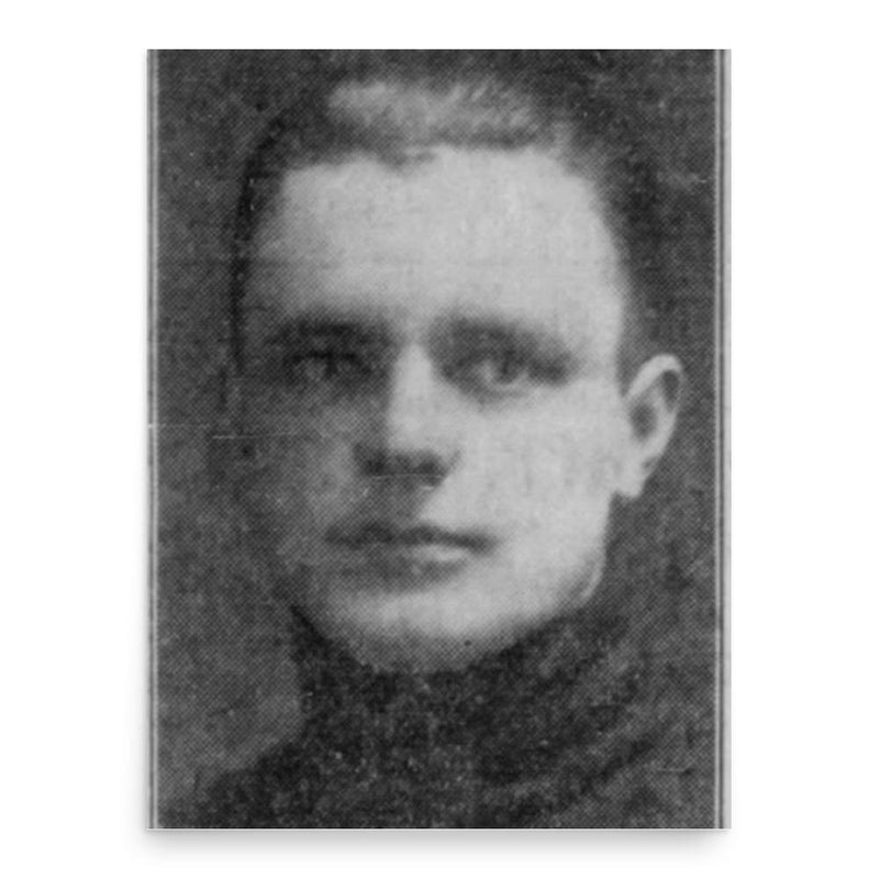 Flat Walsh poster print, in size 18x24 inches.