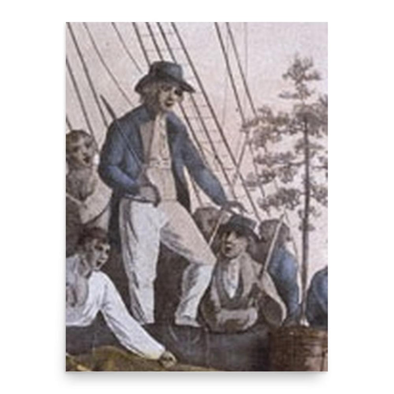 Fletcher Christian poster print, in size 18x24 inches.