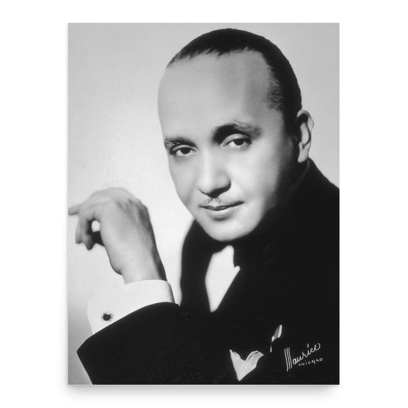 Fletcher Henderson poster print, in size 18x24 inches.