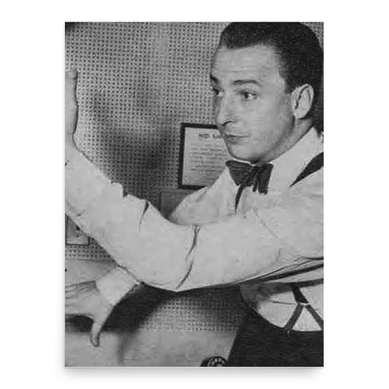 Fletcher Markle poster print, in size 18x24 inches.