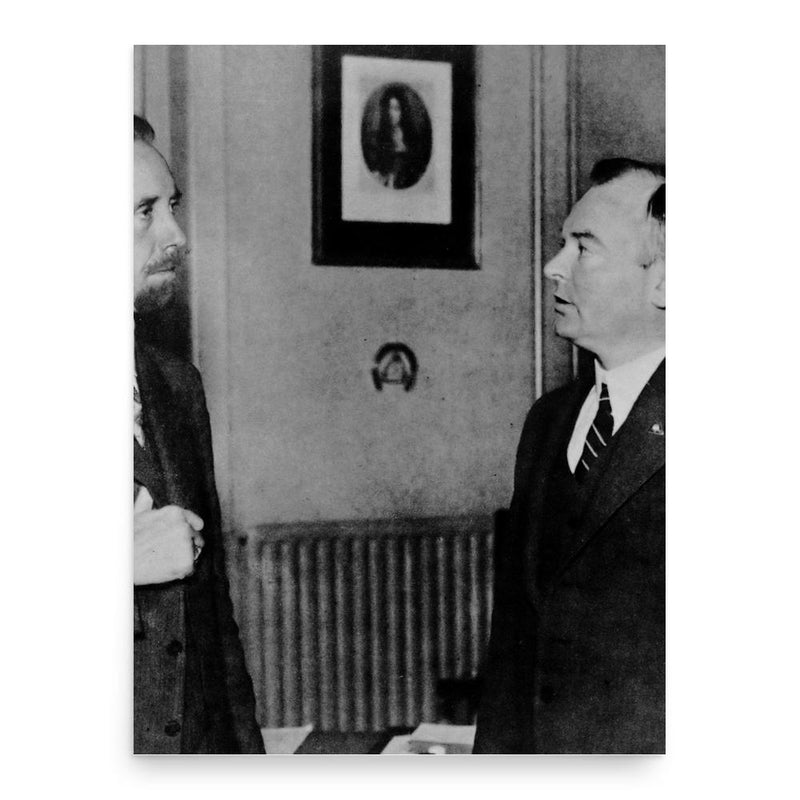 Flor Grammens poster print, in size 18x24 inches.