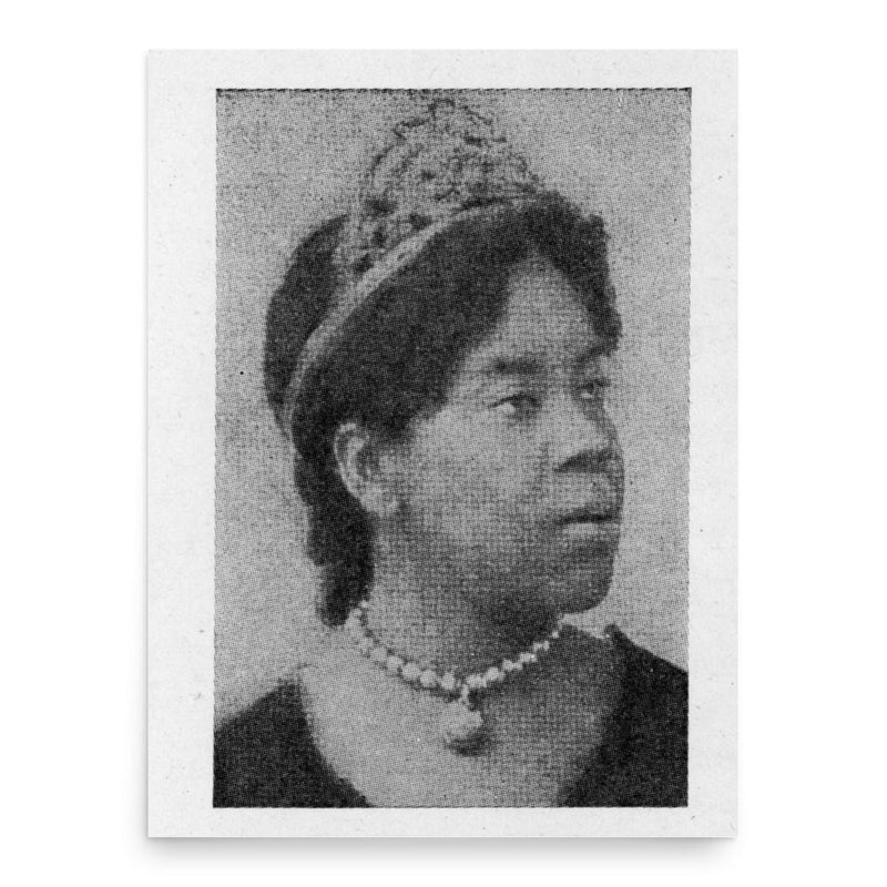 Flora Batson poster print, in size 18x24 inches.