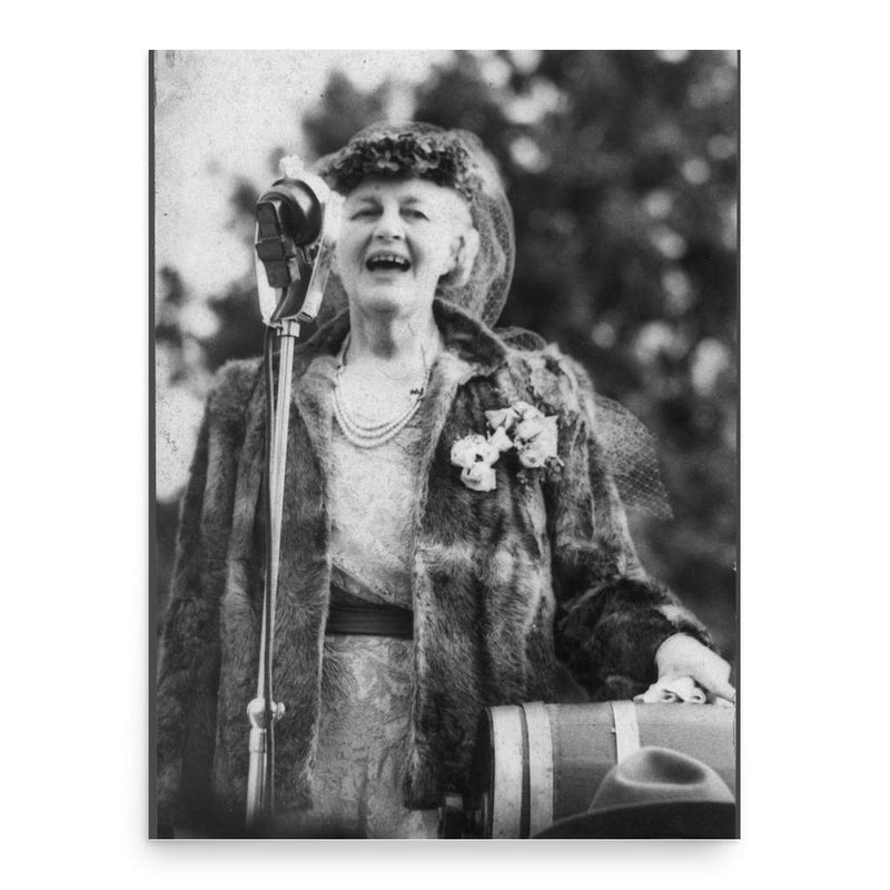 Flora Eaton poster print, in size 18x24 inches.