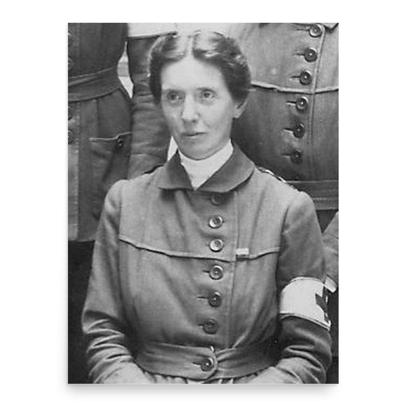 Flora Murray poster print, in size 18x24 inches.