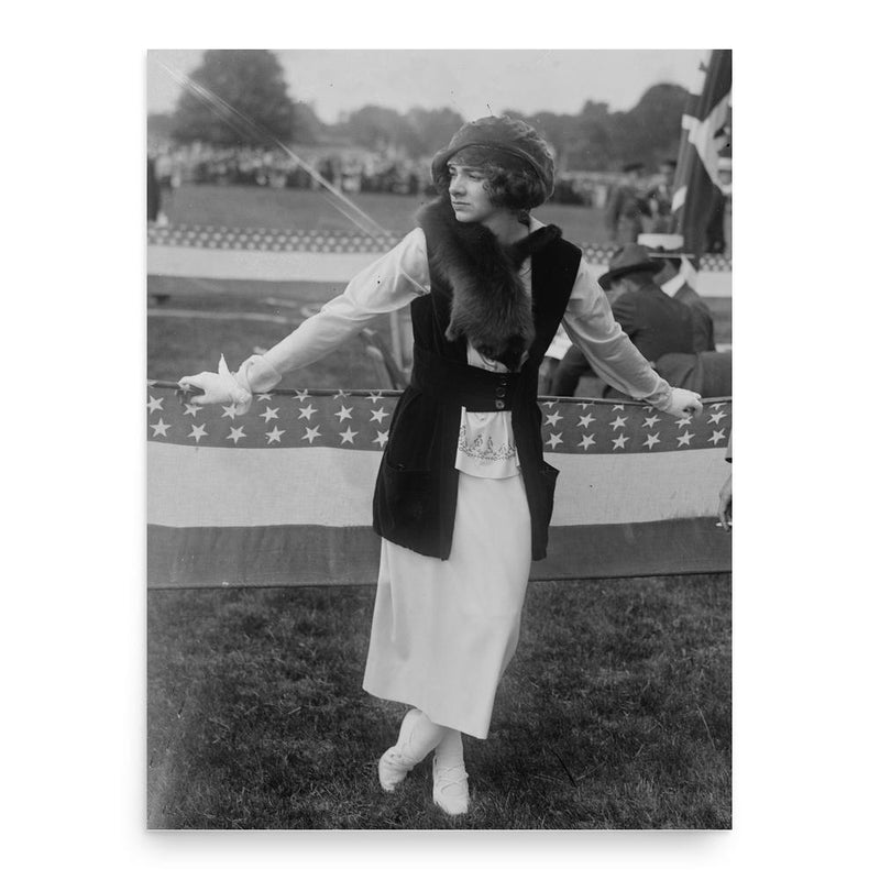 Flora Payne Whitney poster print, in size 18x24 inches.