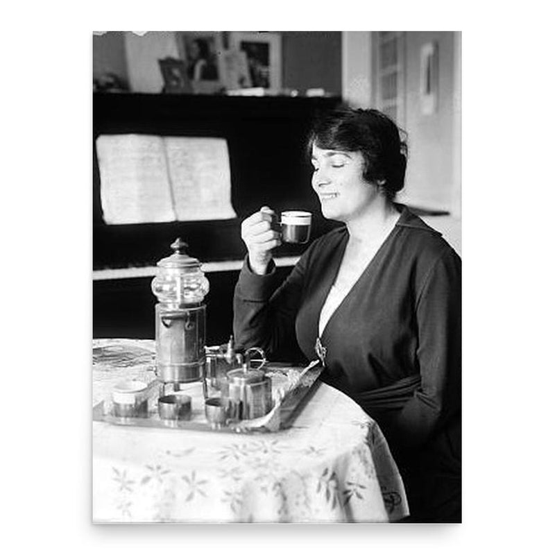 Flora Perini poster print, in size 18x24 inches.