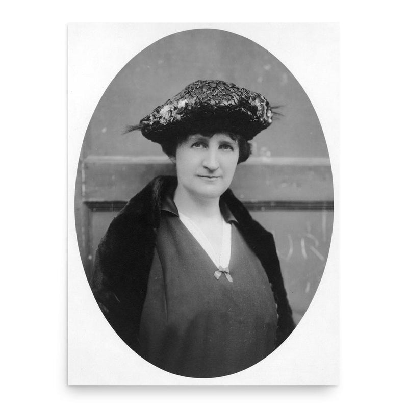 Flora Rose poster print, in size 18x24 inches.