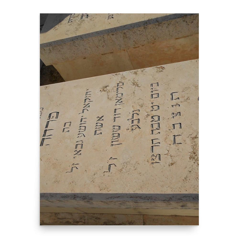 Flora Sassoon poster print, in size 18x24 inches.