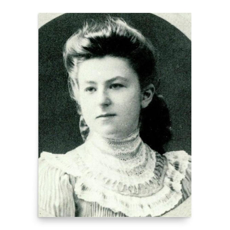 Flora Solomon poster print, in size 18x24 inches.