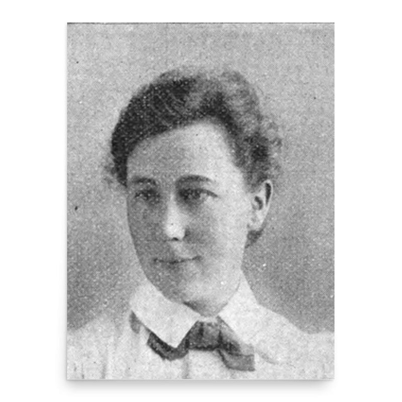 Florence Aylward poster print, in size 18x24 inches.