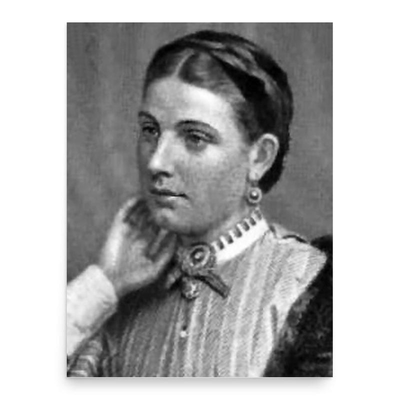 Florence Baker poster print, in size 18x24 inches.