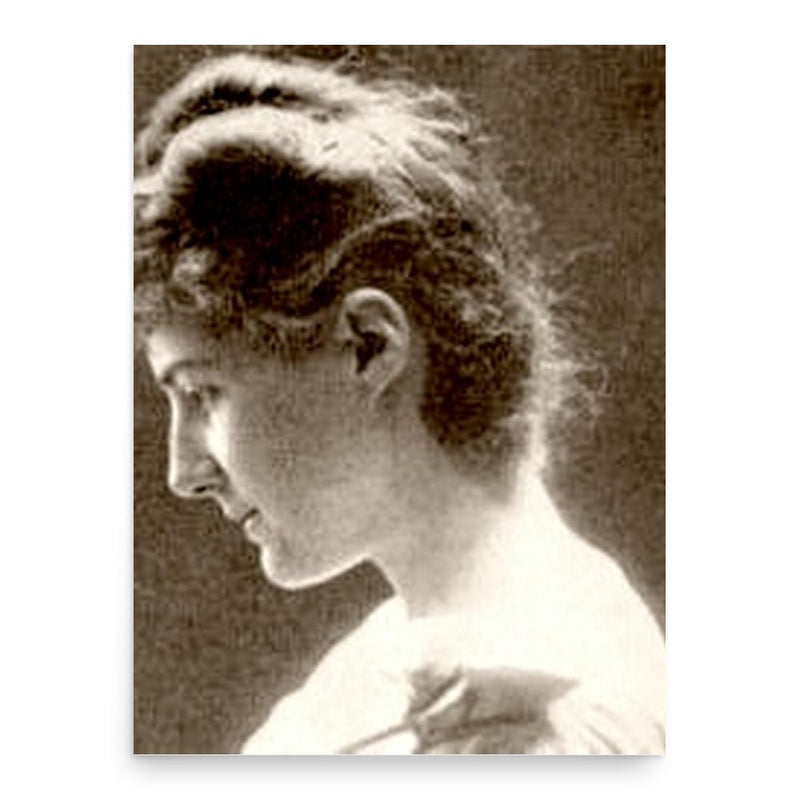 Florence Balcombe poster print, in size 18x24 inches.