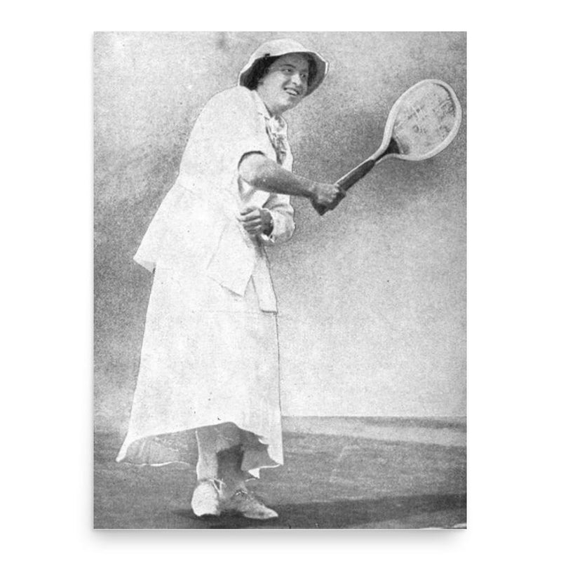 Florence Ballin poster print, in size 18x24 inches.