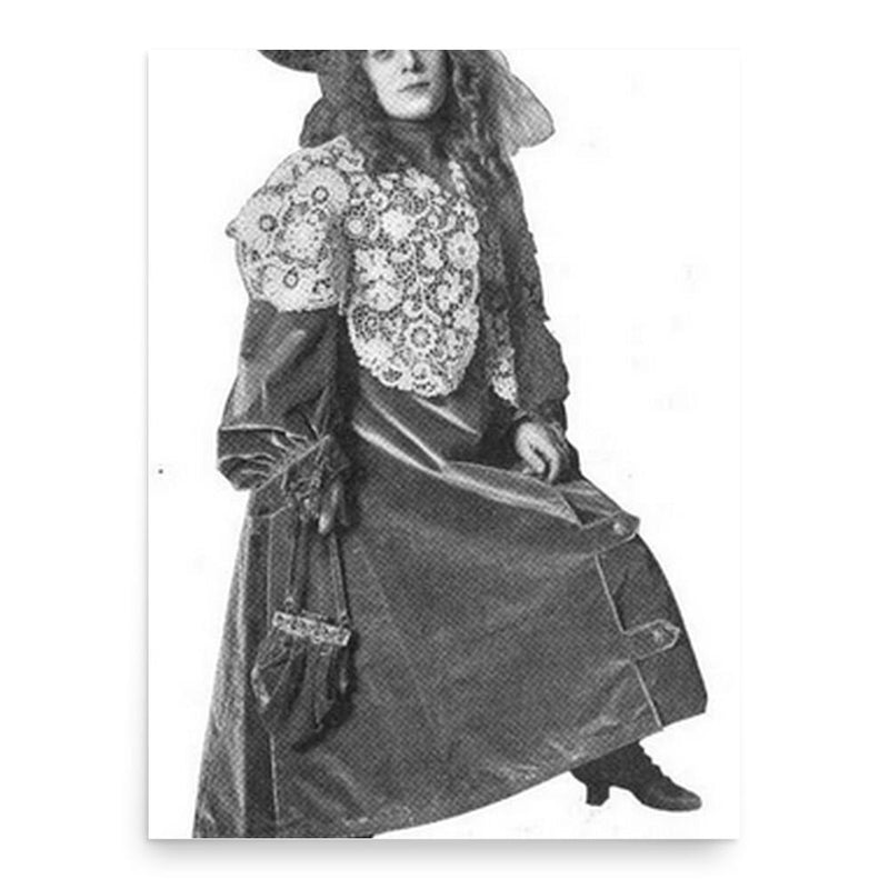 Florence Bindley poster print, in size 18x24 inches.